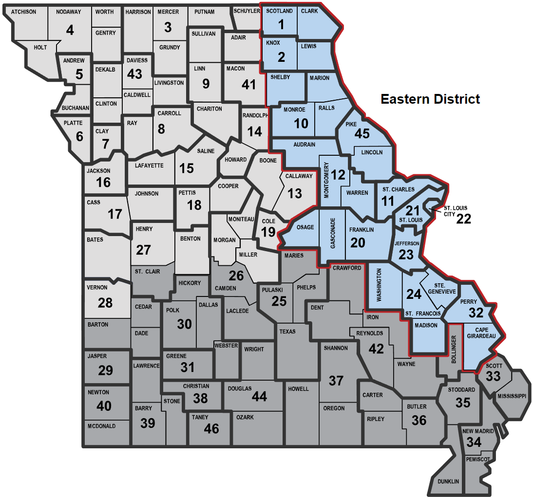 Eastern District Jurisdiction